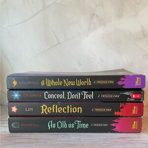 Disney Twisted Tale Book Set - Black and Red